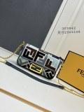 Fendi x MarcJacobs Embroidered F Mini Crossbody Bag Size: 19 x 4 x 11 CM