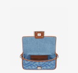 Fendi x MarcJacobs Embroidered F Mini Crossbody Bag Size: 19 x 4 x 11 CM