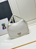 Prada New Cowhide Bowling Bag Size: 25 x 18 x 10.5 CM