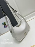 Prada New Cowhide Bowling Bag Size: 25 x 18 x 10.5 CM