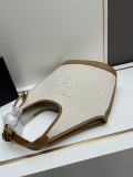 Prada New Linen Canvas Handbag Size: 28 x 22.5 x 12.5 CM
