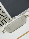 Prada New Long Handle Zipper Dumpling Bun Size: 26 x 17 x 9 CM