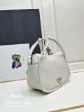 Prada New Cowhide Bowling Bag Size: 25 x 18 x 10.5 CM