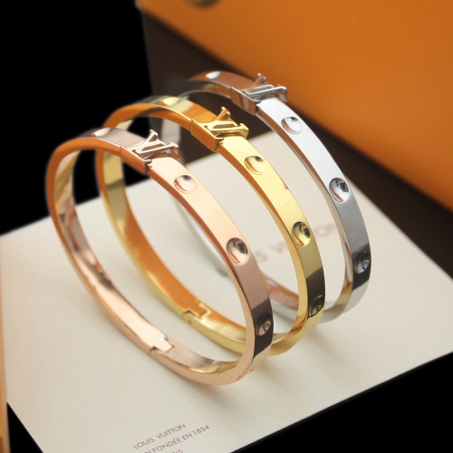Louis Vuitton Classic Lettering Bracelet Fashion Bracelet