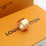 Louis Vuitton Fashion Retro Ring Unisex Lettering Ring