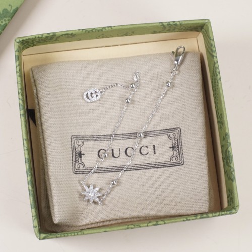 Gucci Fashion Classic Little Daisies Diamond Double G Bracelet