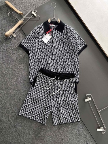 Dior Classic Jacquard Knitted Casual Set