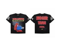 Hellstar Boxing Hip-hop Short Sleeve Unisex Casual Street Loose T-shirt