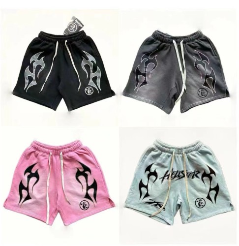 Hellstar Fashion Fleece Shorts Unisex Casual Sport Pants