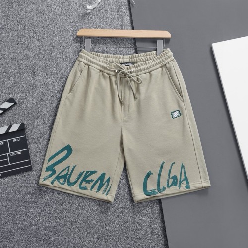 Balenciaga Letter Printed Casual Shorts Unisex Loose Sweatpants