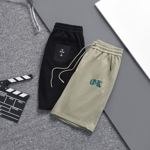 Chrome Hearts Couple Embroidered Casual Sports Shorts Versatile Loose Shorts