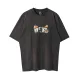 Saint Michael Washed Vintage Fashion Short Sleeve Casual Street Cotton T-shirt
