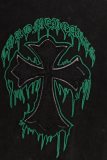 Chrome Hearts Cross Horseshoe Embroidered Cross Short Sleeves