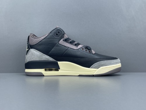 A Ma Maniere x Jordan Air Jordan 3 Retro Basketball Shoes Men Anti-Slip Cowhide Sneakers