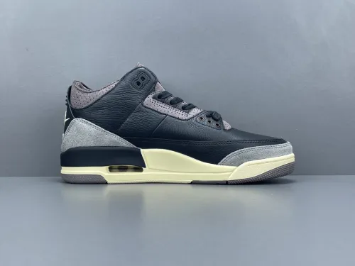 A Ma Maniere x Jordan Air Jordan 3 Retro Basketball Shoes Men Anti-Slip Cowhide Sneakers