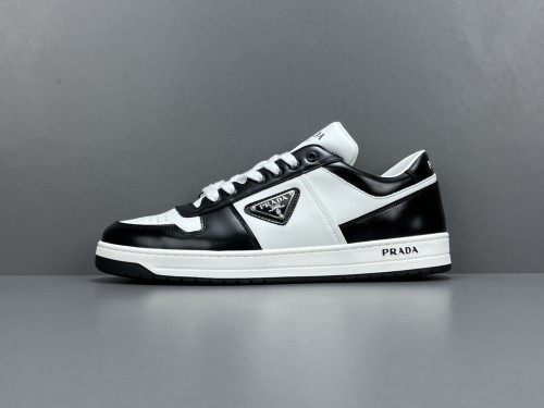 Prada Downtown Low Sneakers Men Fashion Casual Board Shoes