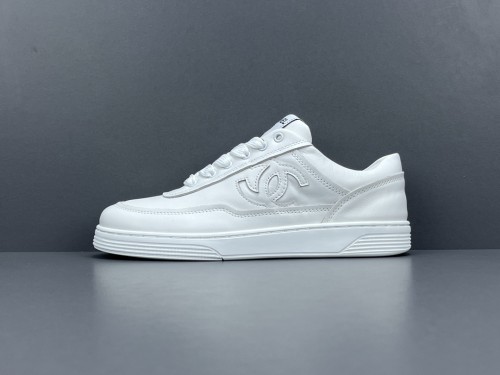 Chanel Counter Top Casual Sports Shoes Women Fashion White Simplicity Sneakers
