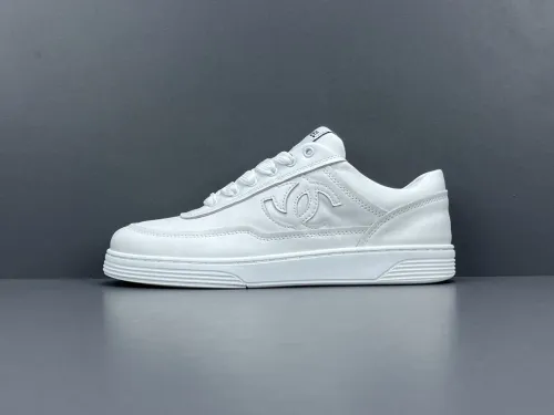 Chanel Counter Top Casual Sports Shoes Women Fashion White Simplicity Sneakers