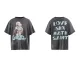 Saint Michael Fashion Printed Casual Street Short Sleeve Street Cotton T-shirt