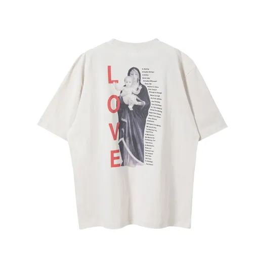 Saint Michael New Fashion Letters T-shirt Casual Cotton Short Sleeve