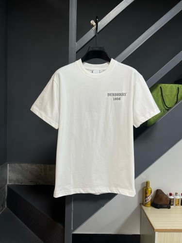 Burberry Embroidered Logo Warhorse Short Sleeve Unisex Casual Loose T-shirt