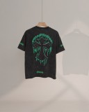 Chrome Hearts Cross Horseshoe Embroidered Cross Short Sleeves