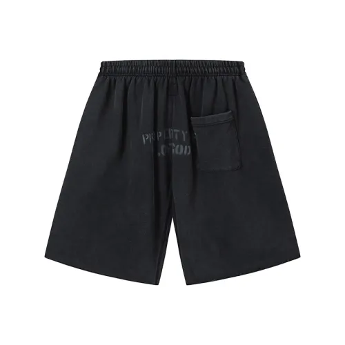 Saint Michael Fashion Letters Logo Printed Fleece Shorts Casual Sports Pants