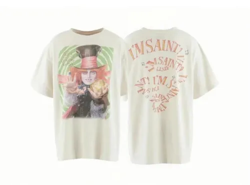 Saint Michael x Disney Fashion Magic T-shirt Unisex Casual Street Short Sleeve