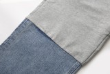 Balenciaga High Street Denim Patched Sweatants