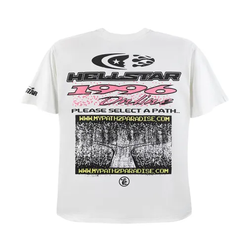Hellstar Fashion Sport Logo Short Sleeve Unisex Casual Street Printed T-shirt