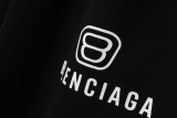 Balenciaga Unisex Colorful Multi Logo Printed Casual Loose Pants