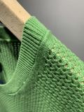 Prada Fashion Unisex Embroidered Logo Mesh Knitted Tank Top