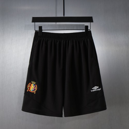 Balenciaga 3B Sports Manchester United Embroidered Shorts