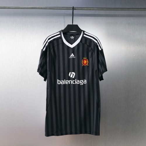 Balenciaga 3B Sports Manchester United Embroidered Short Sleeves Jersey