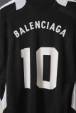 Balenciaga 3B Sports Embroidered Short Size 10 Short Sleeves