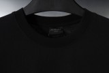 Balenciaga Passport Card Clip with Direct Spray Printing Short Sleeve Casual Loose T-shirt