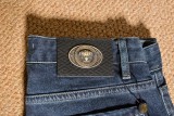 Versace Classic Versatile Washed Casual Jeans