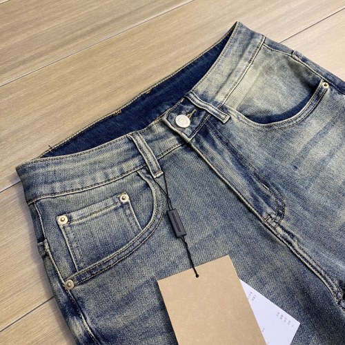 Burberry Classic Fashion Washed Denim Shorts