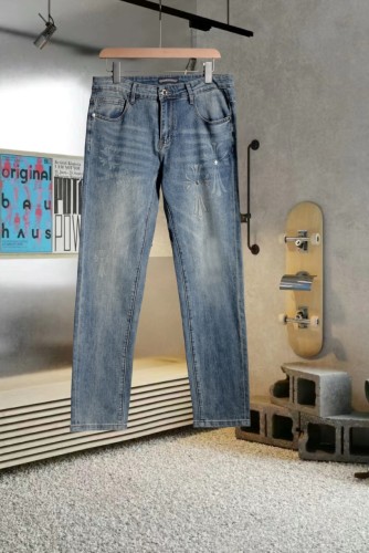 Chrome Hearts New Classic Logo Versatile Washed Casual Jeans