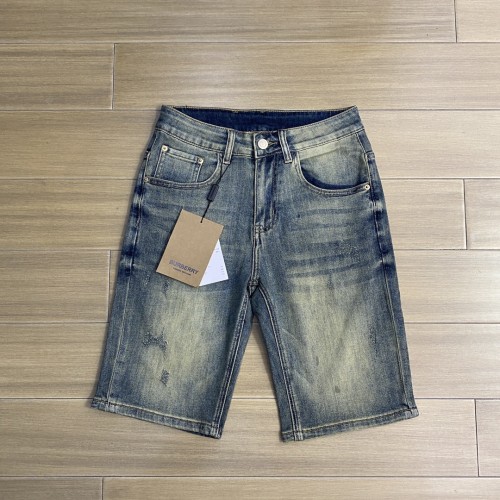 Burberry Classic Fashion Washed Denim Shorts