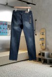 Versace Classic Versatile Washed Casual Jeans