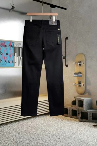 Versace New Fashion Hot Diamond Logo Straight leg Jeans