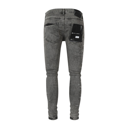Purple Brand Fashion Vintage Denim Slim Pants Unisex Casual Street Retro Jeans