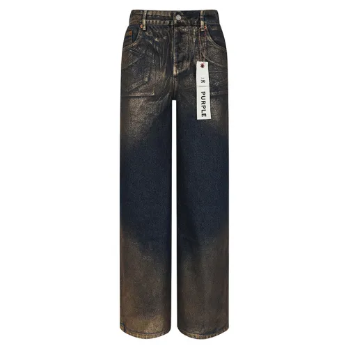 Purple Brand Fashion Vintage Denim Pants Unisex Casual Street Retro Jeans