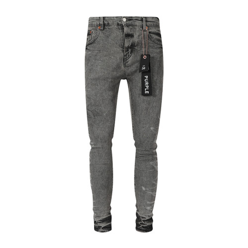 Purple Brand Fashion Vintage Denim Slim Pants Unisex Casual Street Retro Jeans