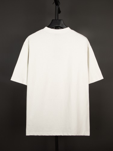 Balenciaga Street IB Reflective Letter Short Sleeve Casual Oversize T-shirt