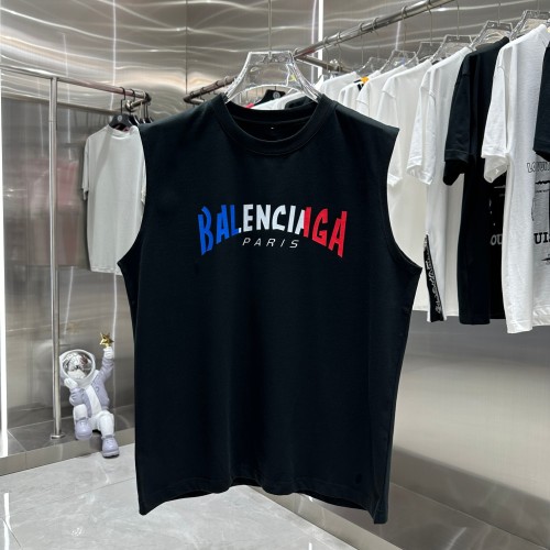 Balenciaga Trendy Personalized Logo Printed Sleeveless Tank Top