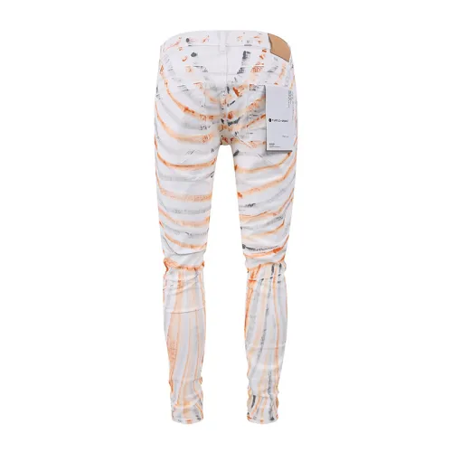Purple Brand Fashion Multicolor Pants Unisex Casual Street Slim Jeans