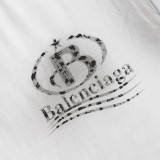 Balenciaga Street Fuzzy Logo Printed Tank Top Couple Retro Versatile Tank Top