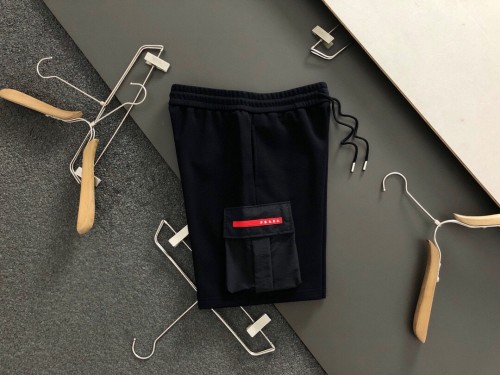 Prada New Classic Logo Shorts Unisex Casual Sports Pants